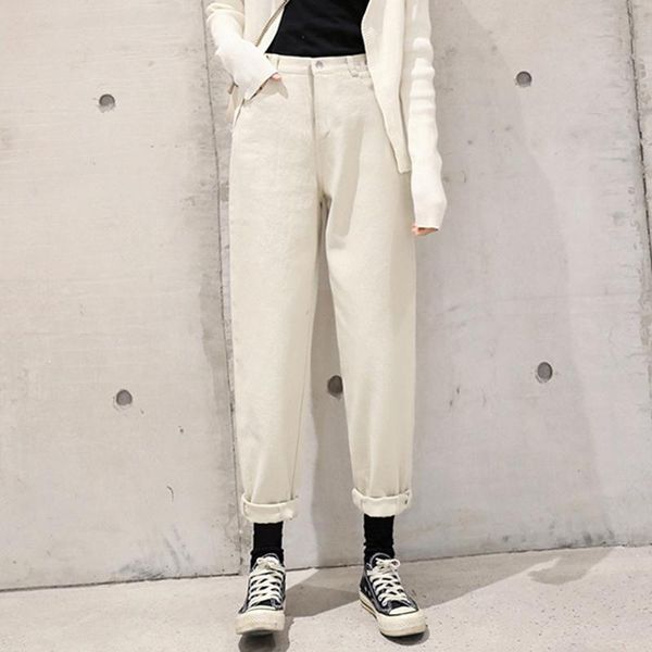 women's jeans women street denim casual waist loose female pants 2021 spring ladies harem trousers, Blue
women's jeans women street denim casual waist loose female pants 2021 spring ladies harem trousers, Blue