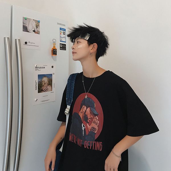 men's t-shirts summer short sleeve t-shirt fashion trend creative 3d cartoon round neck print x049, White;black
men's t-shirts summer short sleeve t-shirt fashion trend creative 3d cartoon round neck print x049, White;black