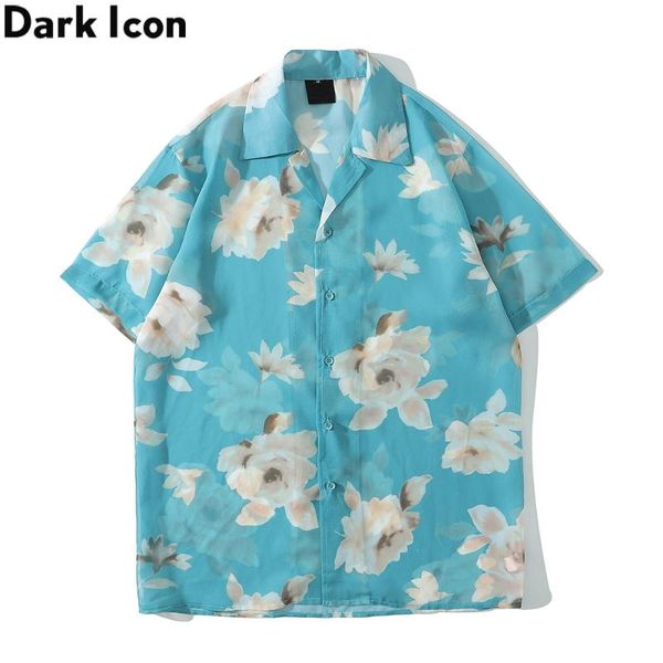floral printed chiffon shirt men short sleeve light material hawaiian holiday beach shirts summer men's casual, White;black
floral printed chiffon shirt men short sleeve light material hawaiian holiday beach shirts summer men's casual, White;black
