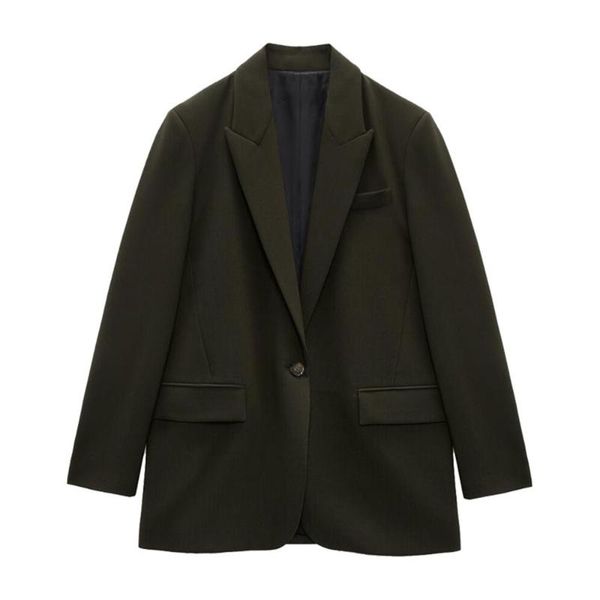 women's suits & blazers diyig woman 2021 autumn wear british style leisure loose one-button suit coat, White;black
women's suits & blazers diyig woman 2021 autumn wear british style leisure loose one-button suit coat, White;black