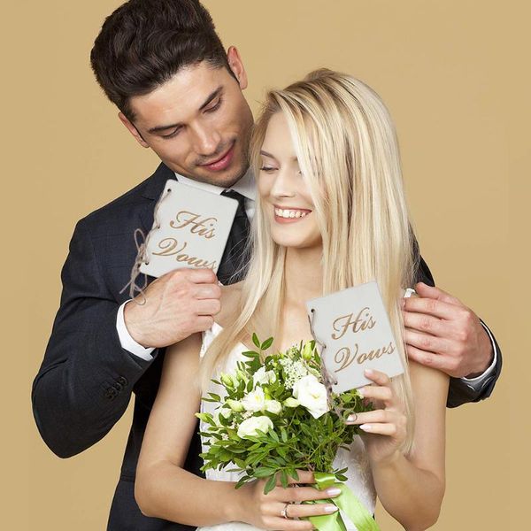 greeting cards 2 pcs / pack of vow book kraft brown sturdy brochure notebook for gift diary engagement wedding and valentines day
greeting cards 2 pcs / pack of vow book kraft brown sturdy brochure notebook for gift diary engagement wedding and valentines day