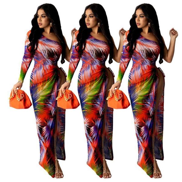 casual dresses elegant for women one shoulder fashion tie dye printed high split dress women's long concept club clothing, Black;gray
casual dresses elegant for women one shoulder fashion tie dye printed high split dress women's long concept club clothing, Black;gray