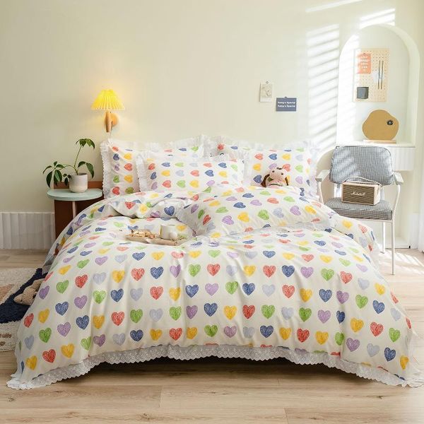 bedding sets 2021 korean lace sweet set pink soft bed cover with pillowcase four pecs bedroom comforter for girl
bedding sets 2021 korean lace sweet set pink soft bed cover with pillowcase four pecs bedroom comforter for girl