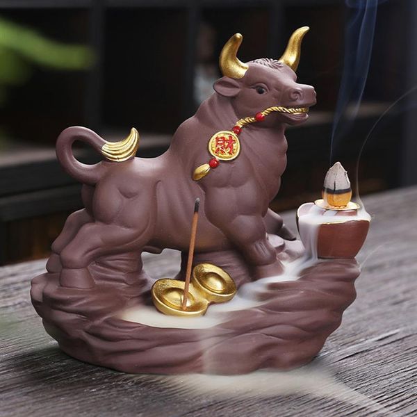 fragrance lamps creative festive year of the ox decorations 2021 mascot backflow incense burner ceramic holder deskhome decor
fragrance lamps creative festive year of the ox decorations 2021 mascot backflow incense burner ceramic holder deskhome decor