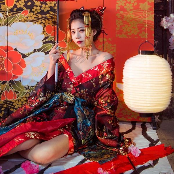 ethnic clothing 2021 women japanese style kimono yukata traditional costume female dress cosplay ladies with obi ff3432, Red
ethnic clothing 2021 women japanese style kimono yukata traditional costume female dress cosplay ladies with obi ff3432, Red