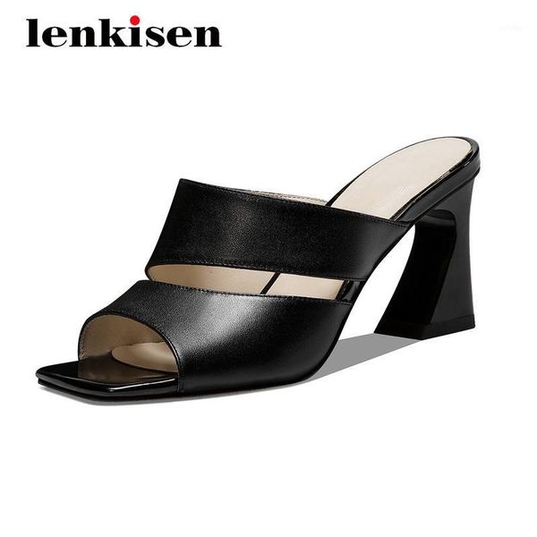 sandals lenkisen genuine leather solid design fashion square toe high strange heels slip on slingback gorgeous modern sandals women l161 e4q, Black
sandals lenkisen genuine leather solid design fashion square toe high strange heels slip on slingback gorgeous modern sandals women l161 e4q, Black