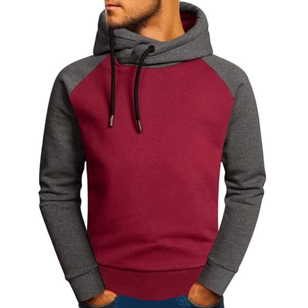 men's casual shirts hip hop zipper hooded sweatshirt men 2021 spring pullover color matching hoodies sweatshirts male solid streetwear, White;black
men's casual shirts hip hop zipper hooded sweatshirt men 2021 spring pullover color matching hoodies sweatshirts male solid streetwear, White;black