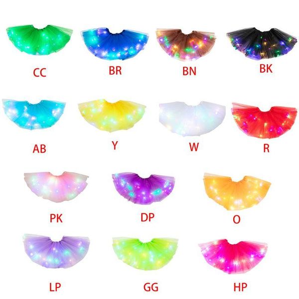 little girls led light up tutu skirt neon colorful luminous party dance dress festival cosplay costume stage wear 14 colors skirts, Black
little girls led light up tutu skirt neon colorful luminous party dance dress festival cosplay costume stage wear 14 colors skirts, Black
