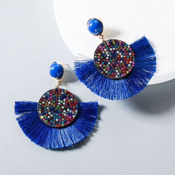 fashion women drop dangle earrings bohemia crystal vintage korean earrings trendy shiny tassel indian earrings wholesale, Silver
fashion women drop dangle earrings bohemia crystal vintage korean earrings trendy shiny tassel indian earrings wholesale, Silver