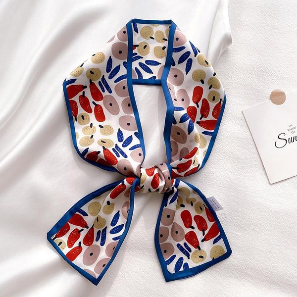 scarves arrive 10*100cm strawberry print small square silk scarf lady hair band hand kerchief office female bandana tied bag ribbon, Blue;gray
scarves arrive 10*100cm strawberry print small square silk scarf lady hair band hand kerchief office female bandana tied bag ribbon, Blue;gray