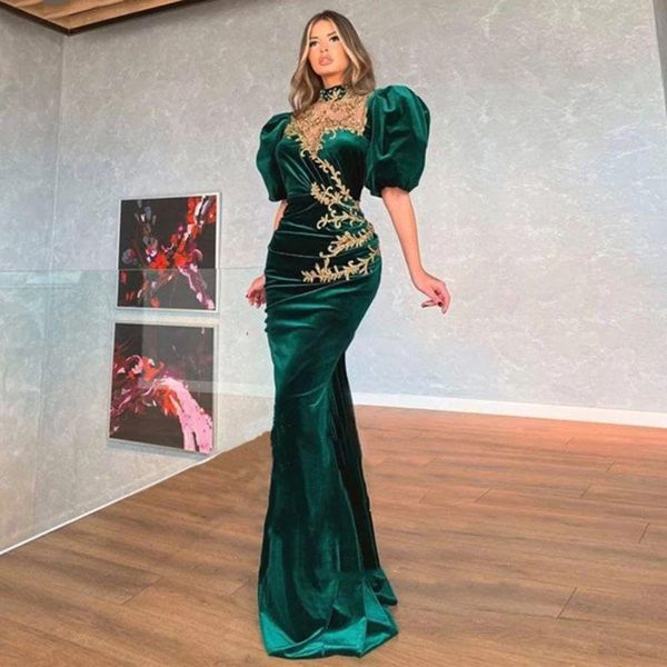 party dresses laxsesu arabic mermaid evening velvet high neck beaded short sleeves gold appliques formal prom dress gowns 2021, White;black
party dresses laxsesu arabic mermaid evening velvet high neck beaded short sleeves gold appliques formal prom dress gowns 2021, White;black