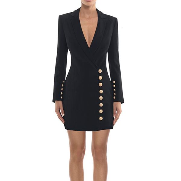 dress high street most recent fashion 2021 designer ed in women's track sleeve long, beautified gold buttons etched mini, Black;gray
dress high street most recent fashion 2021 designer ed in women's track sleeve long, beautified gold buttons etched mini, Black;gray