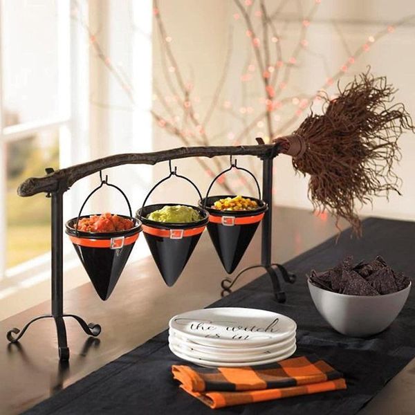 kitchen storage & organization halloween witch broom holder decorations three cup snack bowl
kitchen storage & organization halloween witch broom holder decorations three cup snack bowl