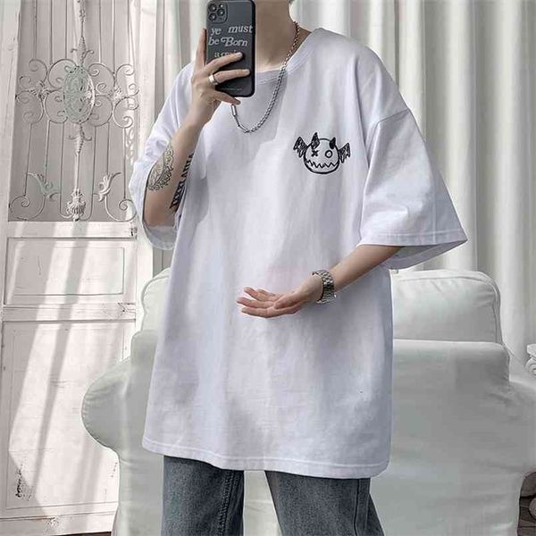 privathinker summer men's t-shirts korean style oversized t-shirt harajuku short sleeve fashion graphic clothing 210809, White;black
privathinker summer men's t-shirts korean style oversized t-shirt harajuku short sleeve fashion graphic clothing 210809, White;black