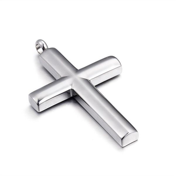 hemiston cross pattern retro fashion titanium steel pendant men necklace punk jewelry necklaces, Silver
hemiston cross pattern retro fashion titanium steel pendant men necklace punk jewelry necklaces, Silver