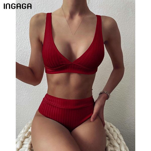 2021ingaga bikinis high waist swimwear womens swimsuits push up biquini ribbed bathing suits black v-neck bikini set 2021 new, White;black
2021ingaga bikinis high waist swimwear womens swimsuits push up biquini ribbed bathing suits black v-neck bikini set 2021 new, White;black