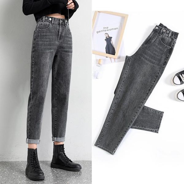 women's jeans icclek spring summer loose vintage blue woman's high waist boyfriend for women pants mom harlan carrot
women's jeans icclek spring summer loose vintage blue woman's high waist boyfriend for women pants mom harlan carrot