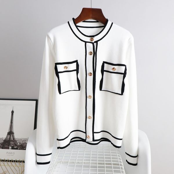 women's sweaters korean fashion knitted long sleeve cardigan women o-neck baggy loose white black button up spring autumn swe
women's sweaters korean fashion knitted long sleeve cardigan women o-neck baggy loose white black button up spring autumn swe
