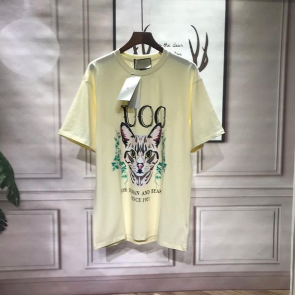 spring summer 2021 brand casual classic cat letter printed 100% cotton round oeck t-shirt for women's 0418, White
spring summer 2021 brand casual classic cat letter printed 100% cotton round oeck t-shirt for women's 0418, White