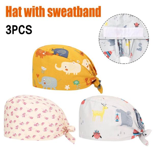 wide brim hats fashion design 3pc women and men adjustable multicolor print hat with sweatband stand-ear protection caps, Blue;gray
wide brim hats fashion design 3pc women and men adjustable multicolor print hat with sweatband stand-ear protection caps, Blue;gray