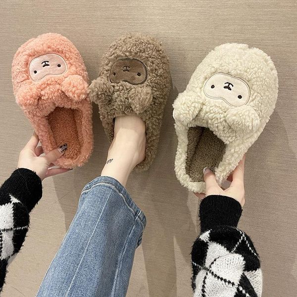 slippers winter woman slipper flock shoes fur flip flops luxury slides cover toe low pantofle plush designer soft flat 2021 pu fabric rom, Black
slippers winter woman slipper flock shoes fur flip flops luxury slides cover toe low pantofle plush designer soft flat 2021 pu fabric rom, Black