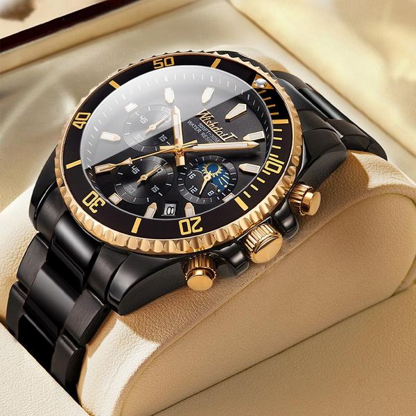 wristwatches 2021 men's casual sports watch, waterproof luminous stainless steel wrist watch, Slivery;brown
wristwatches 2021 men's casual sports watch, waterproof luminous stainless steel wrist watch, Slivery;brown