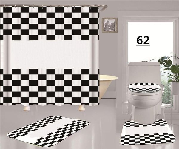 check letter bath curtains fashionable bathroom ground mat soft non-slip carpet men and women room print shower curtain vintage pattern cove
check letter bath curtains fashionable bathroom ground mat soft non-slip carpet men and women room print shower curtain vintage pattern cove