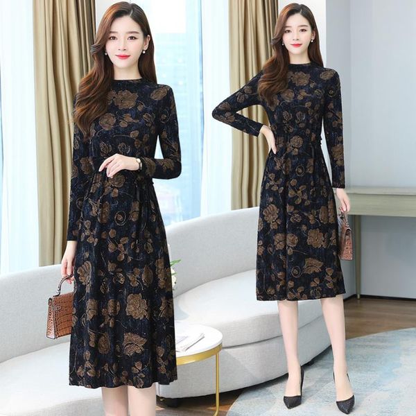 casual dresses coigarsam women dress autumn 2022 office lady korea style knitting full sleeve loose o-neck high waist robe, Black;gray
casual dresses coigarsam women dress autumn 2022 office lady korea style knitting full sleeve loose o-neck high waist robe, Black;gray