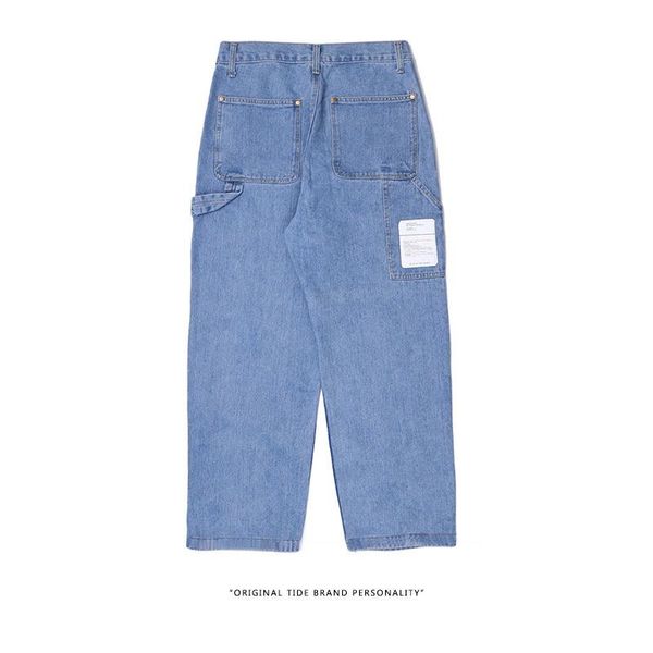 mens loose oversized jeans casual fashion womens hip hop street dance denim retro baggy wide leg trousers men's, Blue
mens loose oversized jeans casual fashion womens hip hop street dance denim retro baggy wide leg trousers men's, Blue
