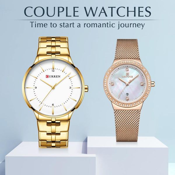 wristwatches curren lover watches fashion quartz calendar dress women men watch couple wristwatch relojes hombre set for sale, Slivery;brown
wristwatches curren lover watches fashion quartz calendar dress women men watch couple wristwatch relojes hombre set for sale, Slivery;brown
