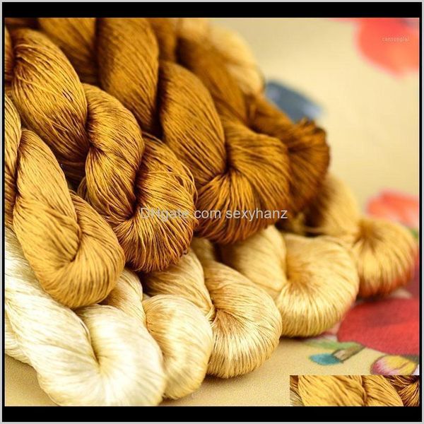 yarn clothing fabric apparel drop delivery 2021 1pcs/400m / 100percent silk thread /hand embroidery embroider cross stitch/tawny /9 pure col, Black;white
yarn clothing fabric apparel drop delivery 2021 1pcs/400m / 100percent silk thread /hand embroidery embroider cross stitch/tawny /9 pure col, Black;white