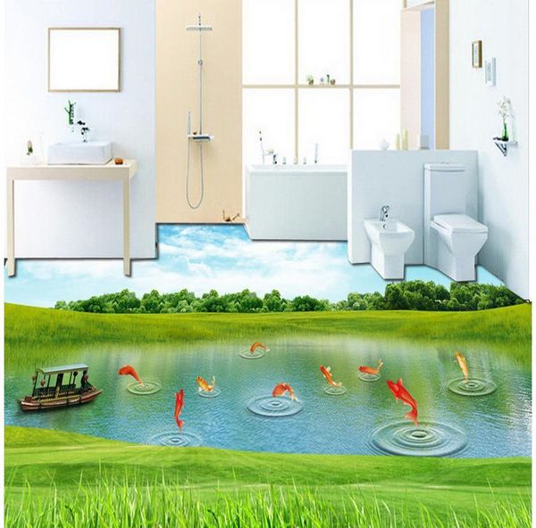 wallpapers 3d wallpaper waterproof creek grass carp dimensional painting floor pvc home decoration
wallpapers 3d wallpaper waterproof creek grass carp dimensional painting floor pvc home decoration