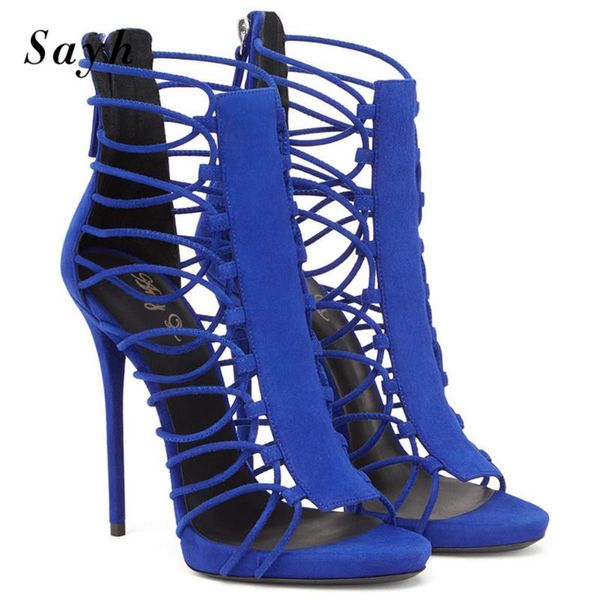 dress shoes big size women runway 12cm high heel pumps peep toe stiletto hollow up sandals party gladiator clubwear, Black
dress shoes big size women runway 12cm high heel pumps peep toe stiletto hollow up sandals party gladiator clubwear, Black