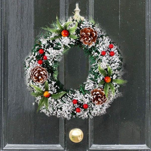 decorative flowers & wreaths 1pc artifical christmas wreath special country style handmade xmas garland ornament for home outdoor door decor
decorative flowers & wreaths 1pc artifical christmas wreath special country style handmade xmas garland ornament for home outdoor door decor