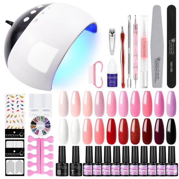 nail art kits soak off gel polish with led lamp base coat design decoration tools starter kit professional manicure set
nail art kits soak off gel polish with led lamp base coat design decoration tools starter kit professional manicure set