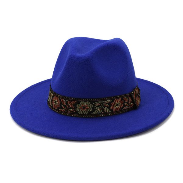 royal blue women men wool fedora hat lady winter autumn wide brim jazz church panama sombrero cap vintage trilby hat, Blue;gray
royal blue women men wool fedora hat lady winter autumn wide brim jazz church panama sombrero cap vintage trilby hat, Blue;gray