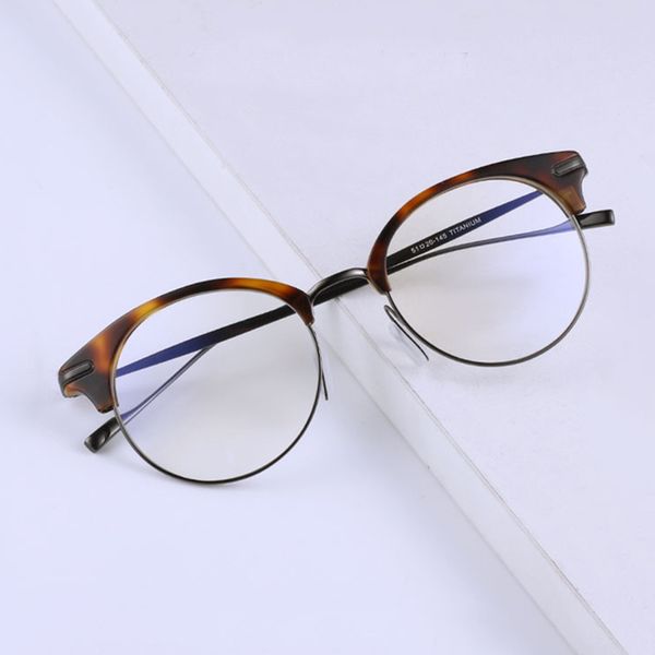 luxury designer glasses 2021korean brand retro round pure titanium acetate glasses frame women circle myopia eyeglasses men optical, White;black
luxury designer glasses 2021korean brand retro round pure titanium acetate glasses frame women circle myopia eyeglasses men optical, White;black