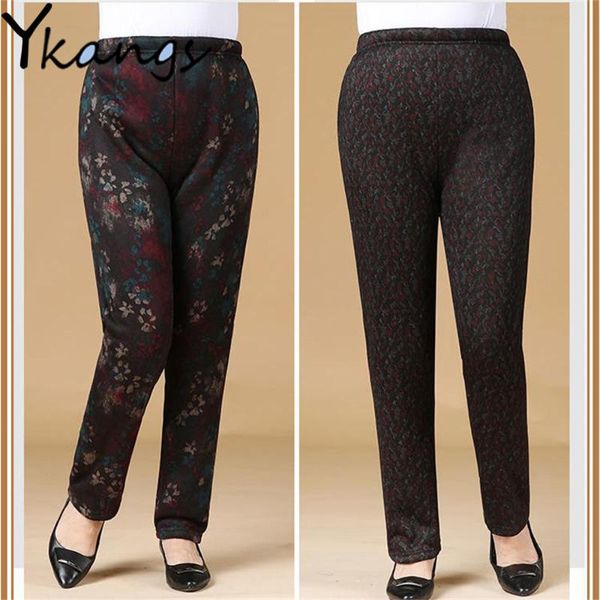 women's pants & capris vintage printing middle-aged women straight-leg plus velvet elasticity warm trousers autumn winter high waist mo, Black;white
women's pants & capris vintage printing middle-aged women straight-leg plus velvet elasticity warm trousers autumn winter high waist mo, Black;white