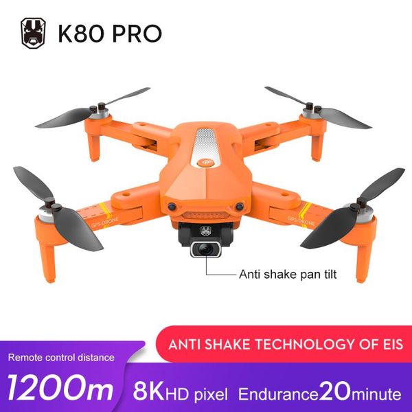 drones k80 pro gps drone 4k 8k dual camera professional aerial pography brushless motor foldable quadcopter rc distance 1.2km
drones k80 pro gps drone 4k 8k dual camera professional aerial pography brushless motor foldable quadcopter rc distance 1.2km