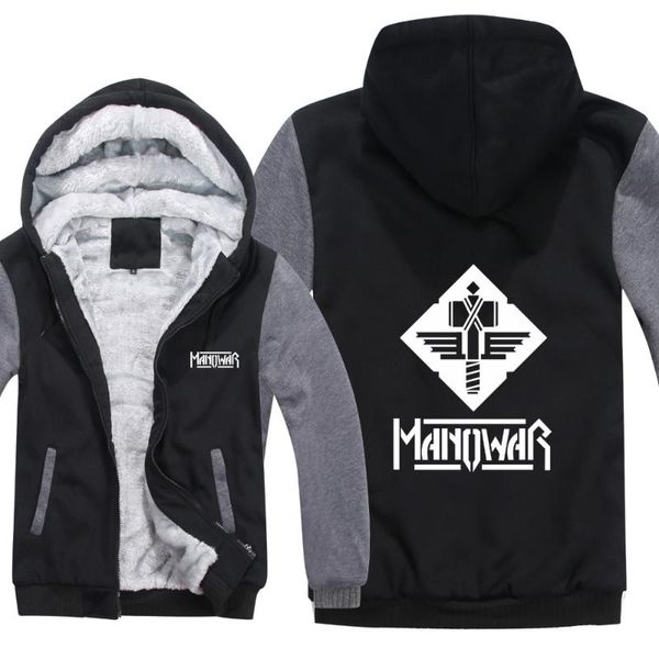 men's hoodies & sweatshirts manowar men casual coat wool liner jacket rock roll band mans pullover hs-082, Black
men's hoodies & sweatshirts manowar men casual coat wool liner jacket rock roll band mans pullover hs-082, Black