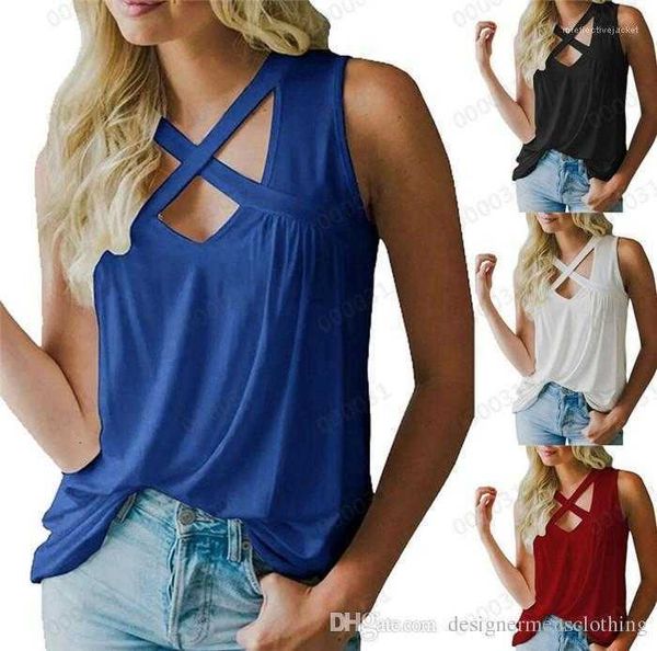 women's t-shirt hollow out vest v neck cross fashion arrival summer sleeveless women tshirts ladies rvdn, White
women's t-shirt hollow out vest v neck cross fashion arrival summer sleeveless women tshirts ladies rvdn, White