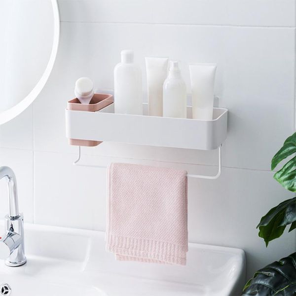 hooks & rails bathroom shelf rack wall mounted no drill with towel bar storage organizer holder for kitchen living room
hooks & rails bathroom shelf rack wall mounted no drill with towel bar storage organizer holder for kitchen living room