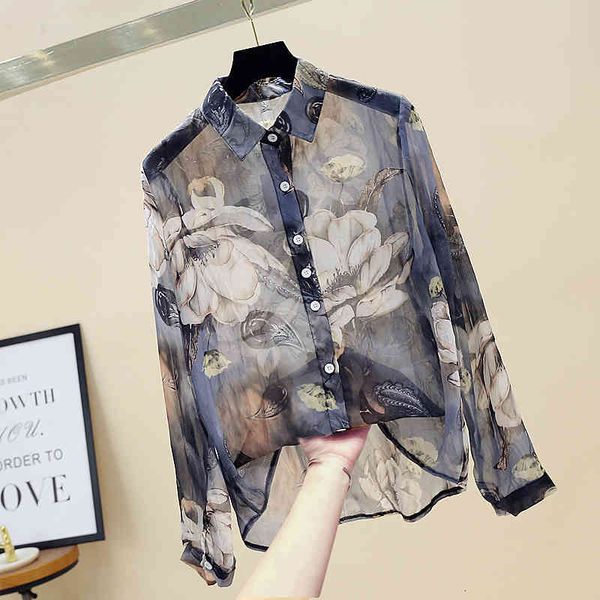 blouses womens spring retro fairy flower print chiffon blouse long sleeve sheert shirt, White
blouses womens spring retro fairy flower print chiffon blouse long sleeve sheert shirt, White