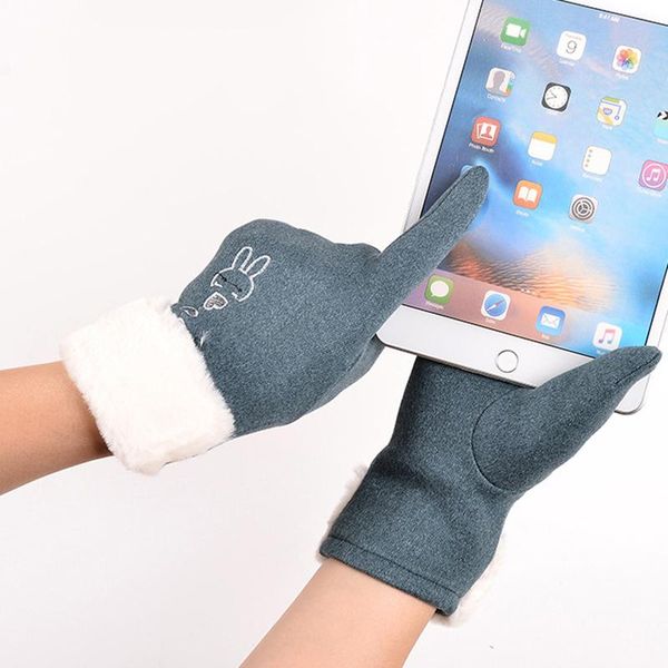 five fingers gloves fashion grace lady women winter vintage thicken warm touch screen driving cycling windproof glove mittens g076, Blue;gray
five fingers gloves fashion grace lady women winter vintage thicken warm touch screen driving cycling windproof glove mittens g076, Blue;gray