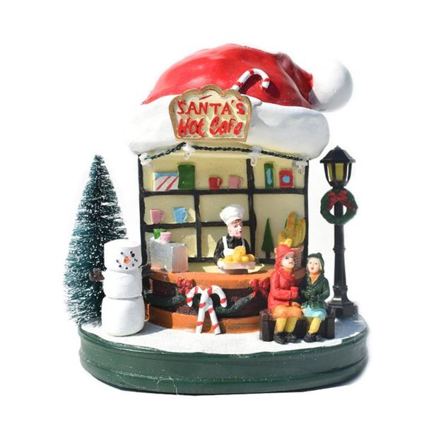 christmas decorations decoration luminous music house village cafe window tree home gift resin crafts
christmas decorations decoration luminous music house village cafe window tree home gift resin crafts