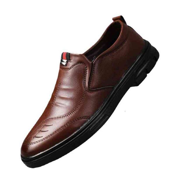 men's shoes 2021 spring casual leather fashion work clothes comfortable men's, Black
men's shoes 2021 spring casual leather fashion work clothes comfortable men's, Black