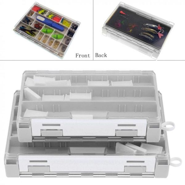 double side fishing lure box multiple insert moveable compartments storage case for bait minnow lures hooks and accessories
double side fishing lure box multiple insert moveable compartments storage case for bait minnow lures hooks and accessories