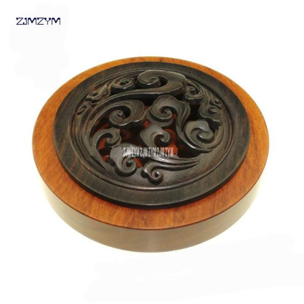fragrance lamps fashion design selling red gem set with ebony hollow carved disc incense mahogany ornaments box
fragrance lamps fashion design selling red gem set with ebony hollow carved disc incense mahogany ornaments box