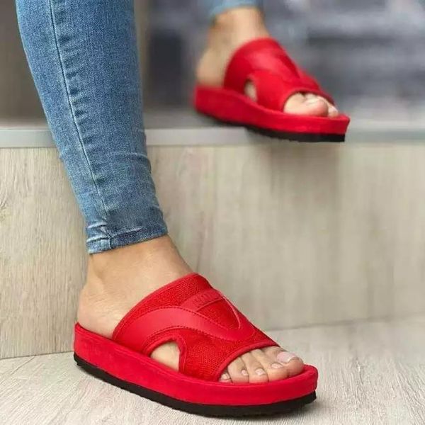 women's shoes solid color pu stitching knitted mesh simple open toe comfortable fashion casual summer sandals 1kb089 slippers, Black
women's shoes solid color pu stitching knitted mesh simple open toe comfortable fashion casual summer sandals 1kb089 slippers, Black