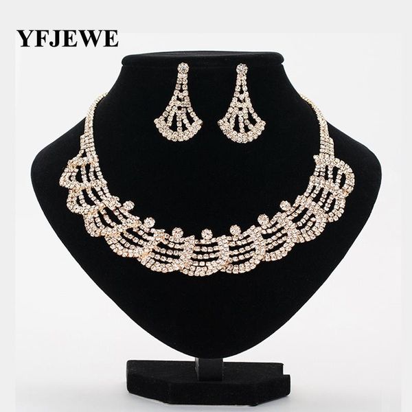 earrings & necklace yfjewe african jewelry sets silver plated crystal rhinestone wedding bridal bridesmaid accessories n346
earrings & necklace yfjewe african jewelry sets silver plated crystal rhinestone wedding bridal bridesmaid accessories n346